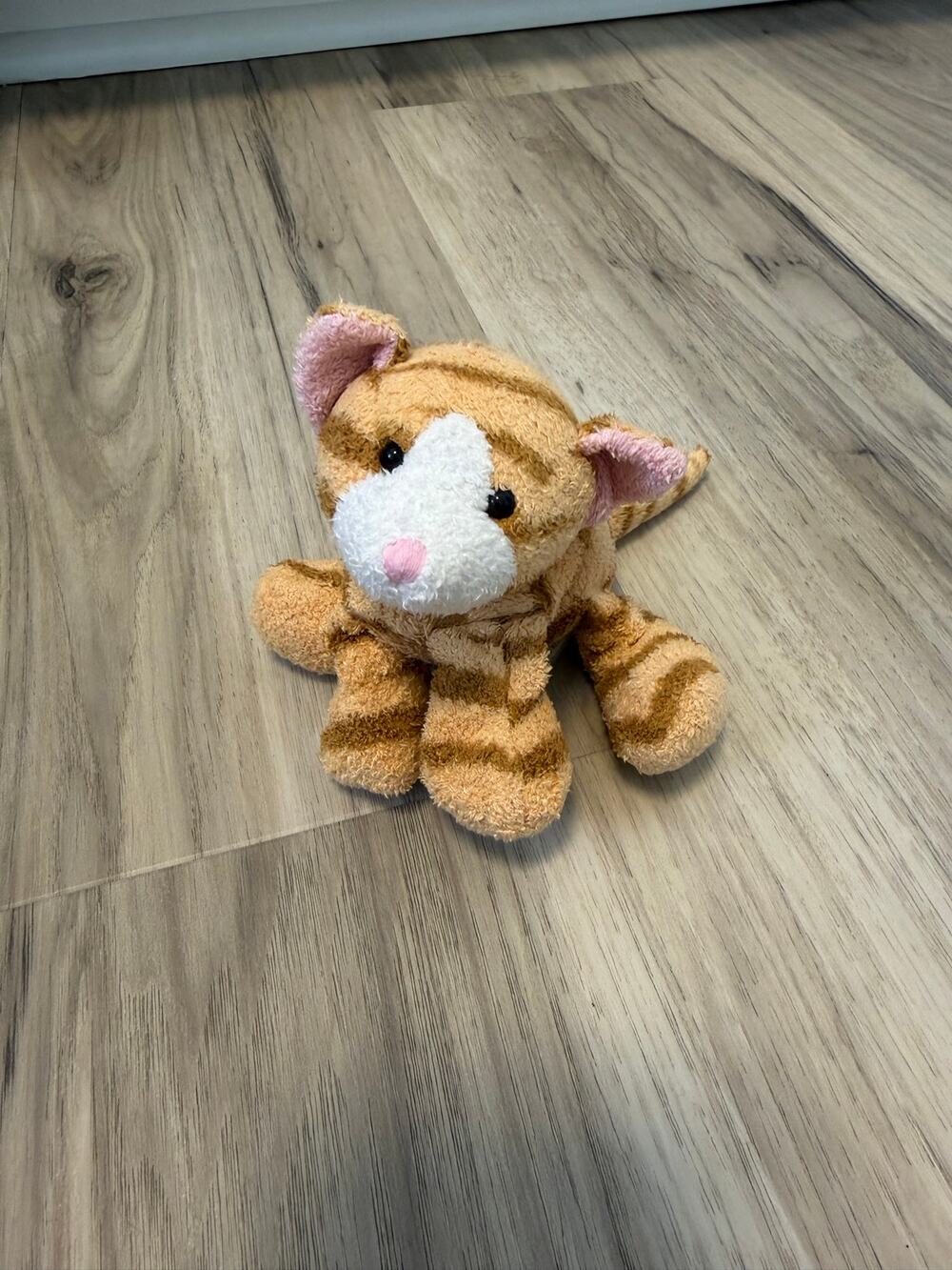 Russ Berrie Plush Tabbies 23250 Luv Pets Tan Orange Kitten Cat 5" Plush